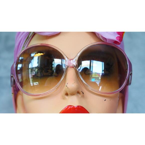 Vintage 1980s Sunglasses NOS Taiwan Multicolor Grandma Retro Festival Boho main image 14